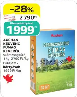 Auchan Auchan kedvenc fűmag keverék ajánlat