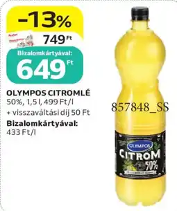 Auchan Olympos citromlé ajánlat