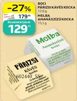 Auchan Boci párizsi kávés kocka ajánlat
