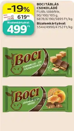 Auchan Boci csokoládé ajánlat
