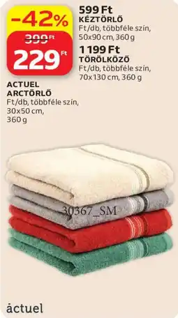 Auchan Actuel kéztörlő ajánlat