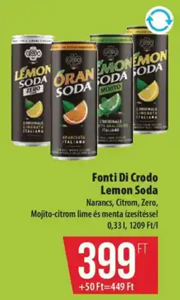 Coop Fonti Di Crodo Lemon Soda ajánlat