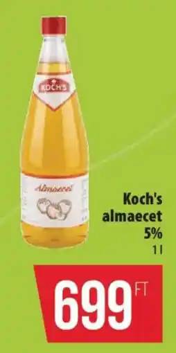 Coop Koch's almaecet ajánlat