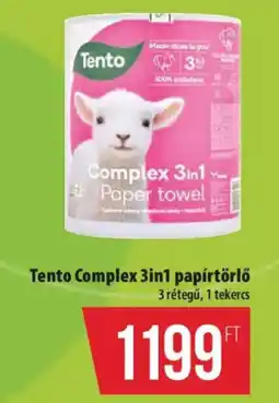 Coop Tento complex 3in1 papírtörlő ajánlat