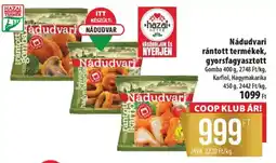 Coop Nádudvari rántott termékek ajánlat
