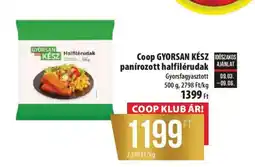 Coop Coop panírozott halfilérudak ajánlat