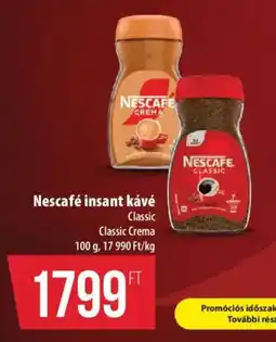 Coop Nescafe instant kávé ajánlat