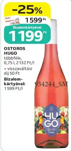 Auchan Ostoros hugo ajánlat