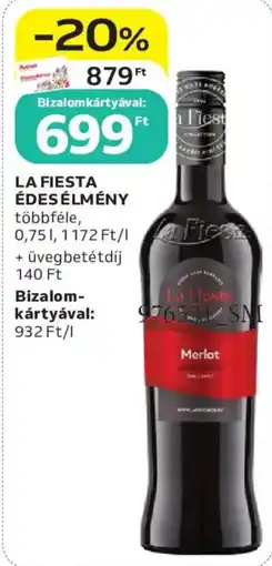 Auchan La Fiesta édesélmény ajánlat
