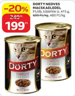 Auchan Dorty macskaeledel ajánlat