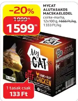 Auchan My cat macskaeledel ajánlat