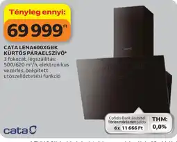 Auchan Cata kúrtős páraelszívó ajánlat