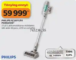 Auchan Philips porszívó ajánlat