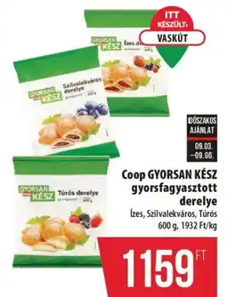 Coop Coop gyorsfagyasztott derelye ajánlat
