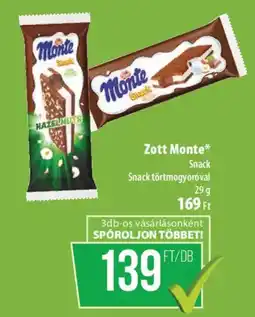 Coop Zott Monte Snack ajánlat