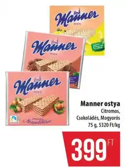 Coop Manner ostya ajánlat