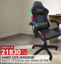 Merkury Market Gamer szék herodion ajánlat