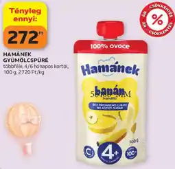 Auchan Hamánek gyümölcspré ajánlat