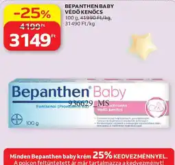 Auchan Bepanthen baby védő kenőcs ajánlat