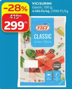 Auchan Vici surimi classic ajánlat