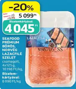 Auchan Seafood premium lazacfilé ajánlat