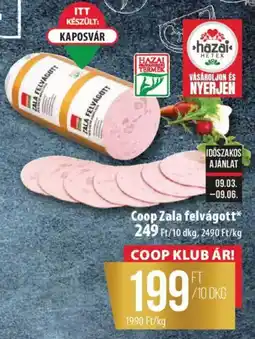 Coop Coop Zala felvágott ajánlat