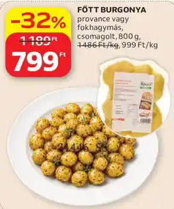 Auchan Főtt burgonya ajánlat