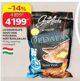 Auchan Le gourmate fűszeres oldalas ajánlat