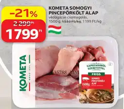 Auchan Kometa pincepörkölt alap ajánlat