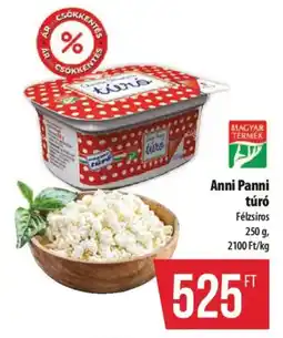 Coop Anni Panni túró ajánlat