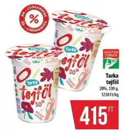 Coop Tarka tejföl ajánlat