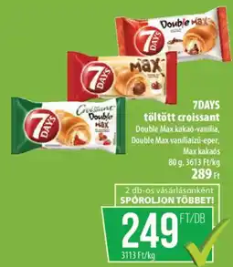 Coop 7days töltött croissant ajánlat