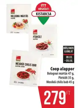 Coop Coop alappor ajánlat