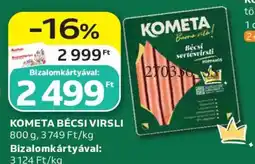 Auchan Kometa bécsi virsli ajánlat