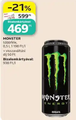 Auchan Monster ajánlat