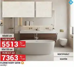 Merkury Market Florim ivory satin ajánlat