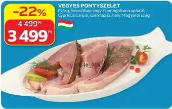 Auchan Vegyes pontyszelet ajánlat