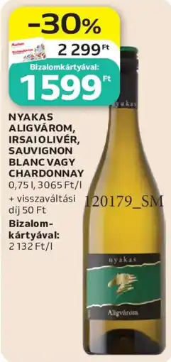 Auchan Nyakas aligvárom ajánlat
