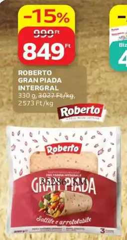 Auchan roberto gran piada intergral ajánlat