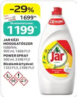 Auchan Jar kézi mosogatószer ajánlat