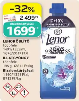 Auchan Lenor öblítő ajánlat