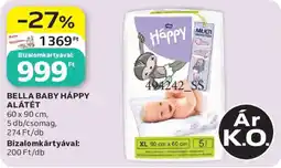 Auchan Bella baby happy alátét ajánlat