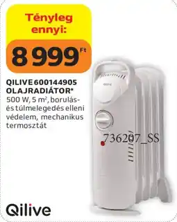 Auchan Qilive olajradiátor ajánlat