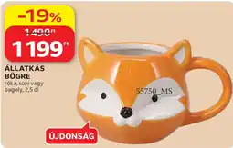 Auchan Állatkás bögre ajánlat