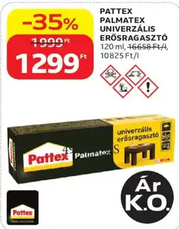 Auchan Pattex univerzális erősragasztó ajánlat