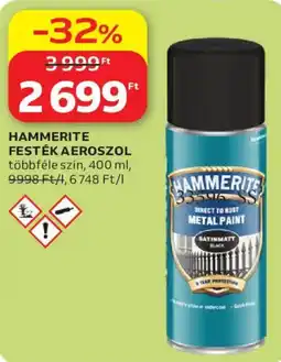 Auchan Hammerite festék aeroszol ajánlat