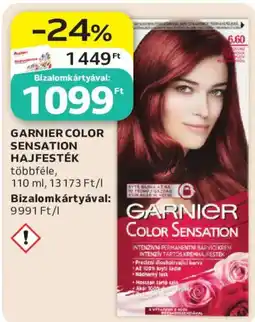 Auchan garnier color sensation hajfesték ajánlat
