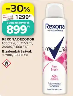 Auchan rexona dezodor ajánlat