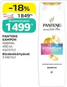Auchan Pantene sampon ajánlat
