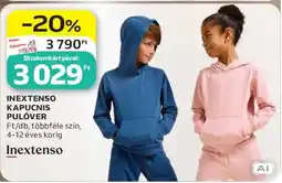 Auchan Inextenso kapucnis pulóver ajánlat